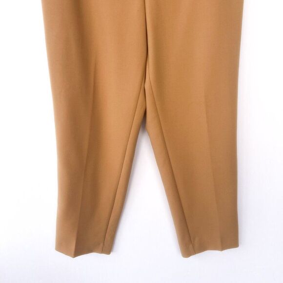 NWT Ann Taylor Brown Khaki Lana Slim Pant Ankle Length Size 12 - Picture 7 of 11